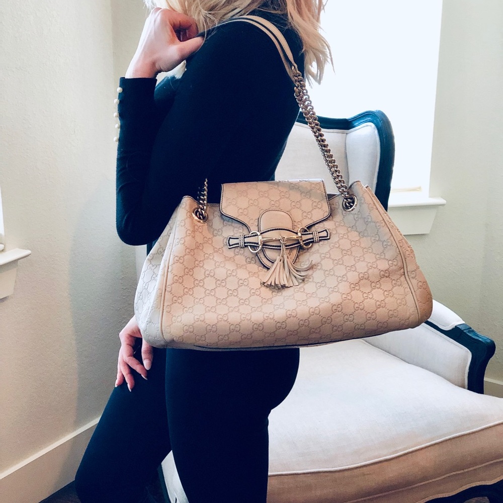 Gucci Emily beige Shoulder bag